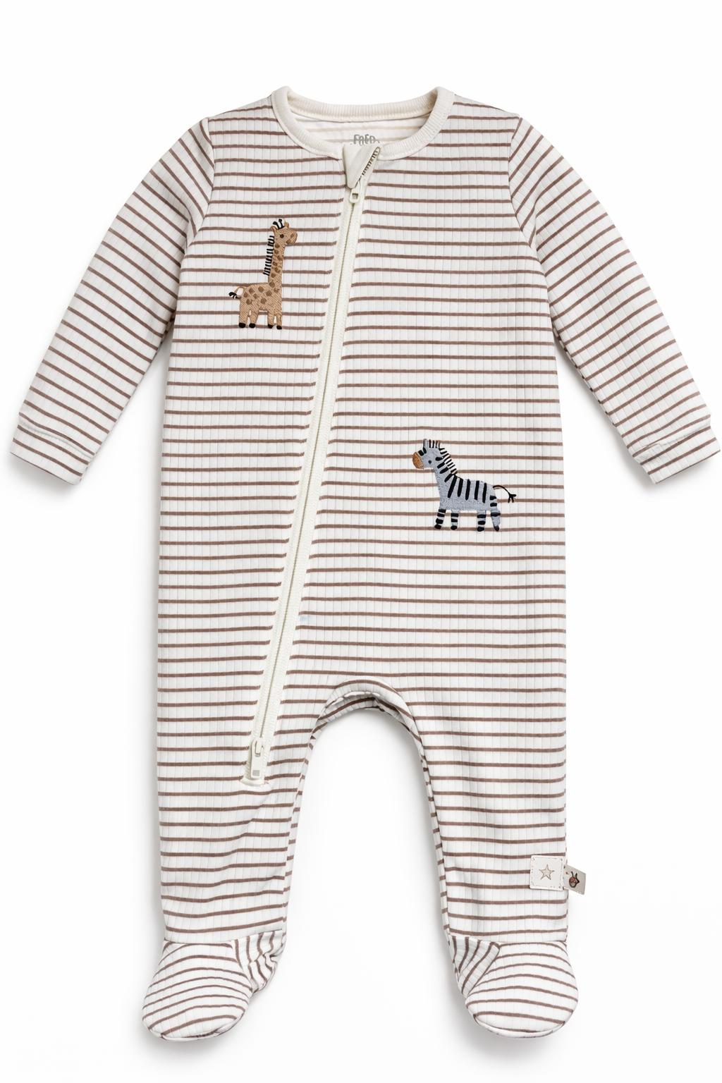 🦒  n 🦓 zipper  jumpsuit