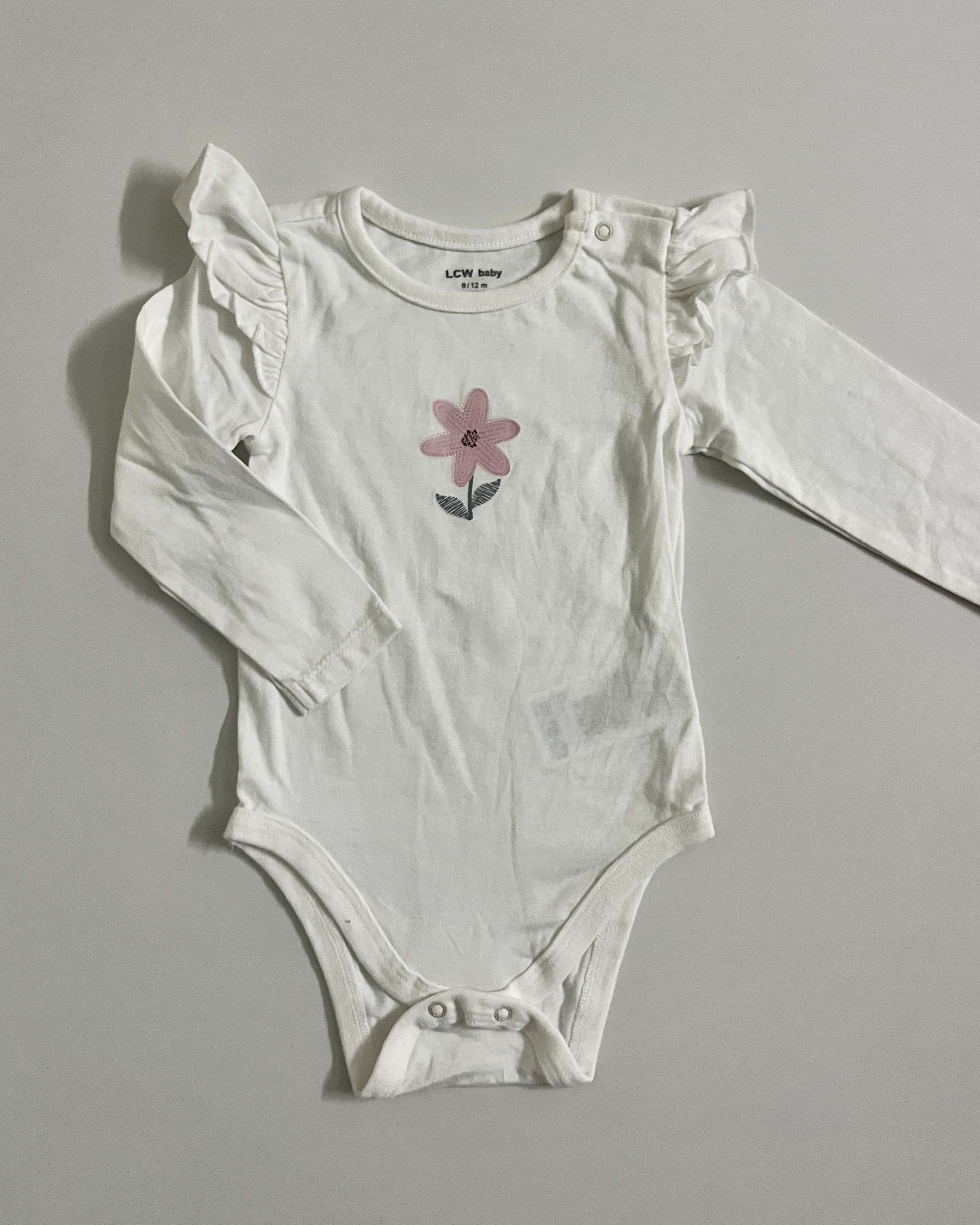 full sleeve flower onsie