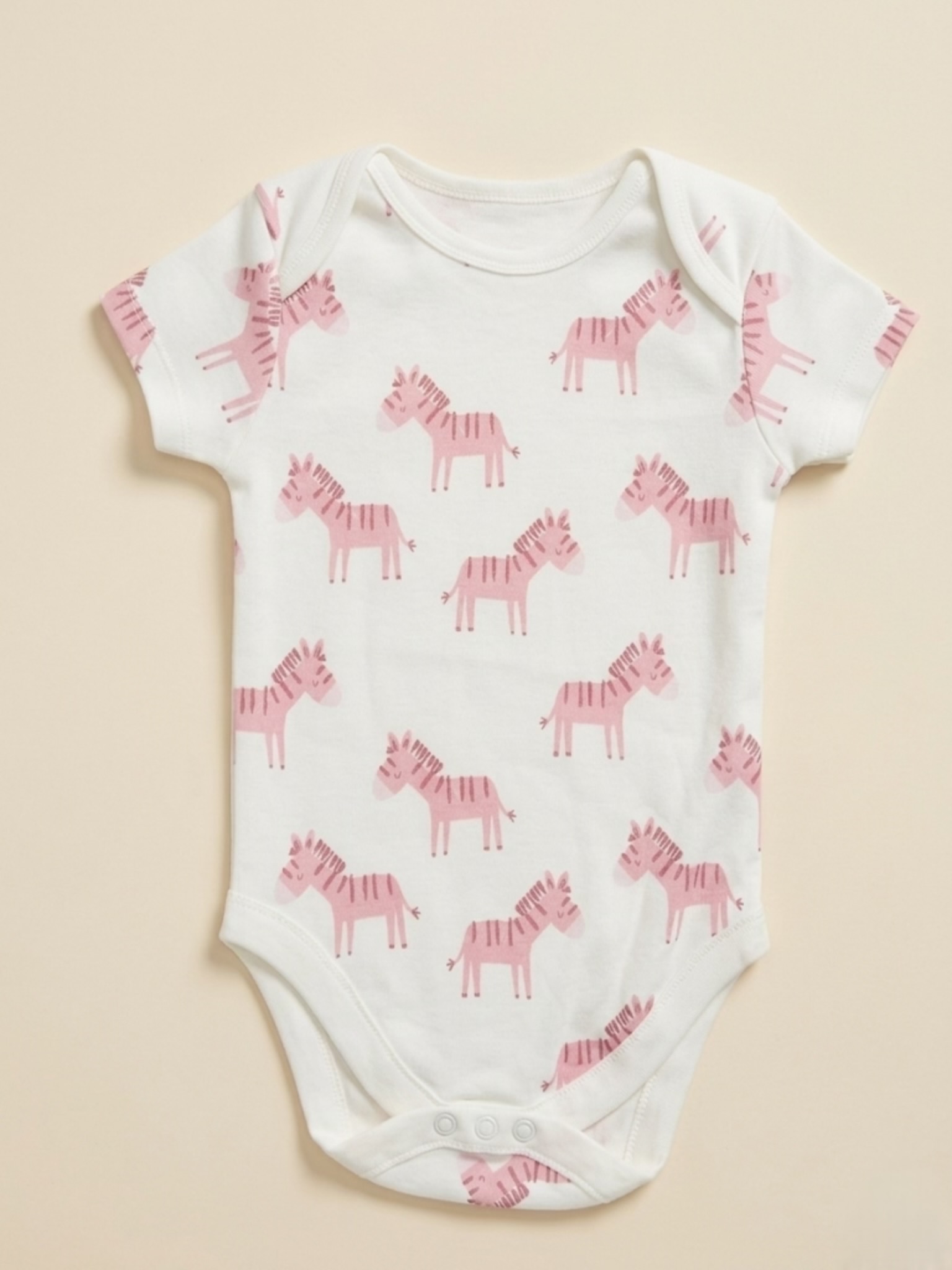 pink zebra onsie