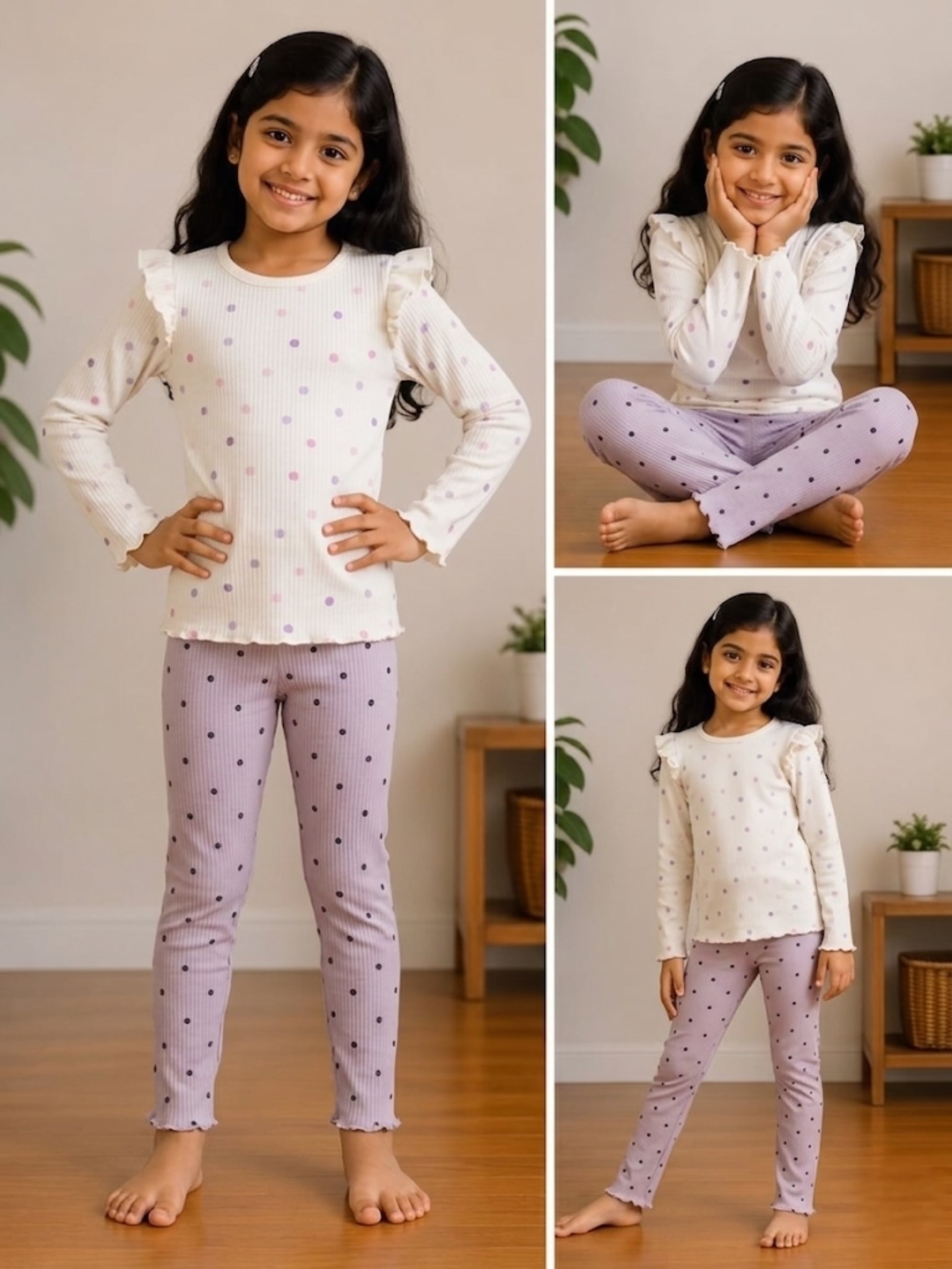 Polka dot co-ord set