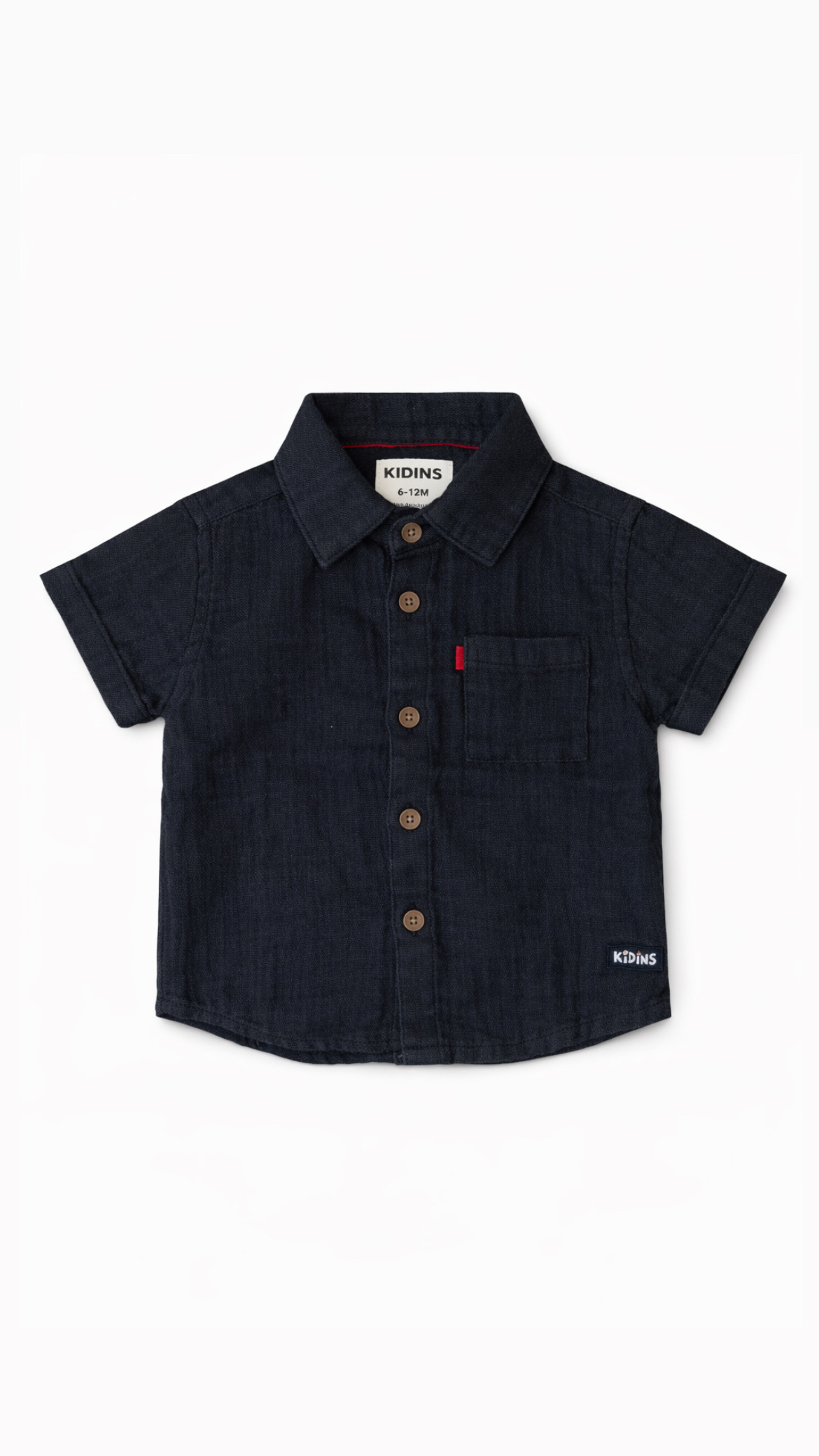 Baby - black muslin shirt