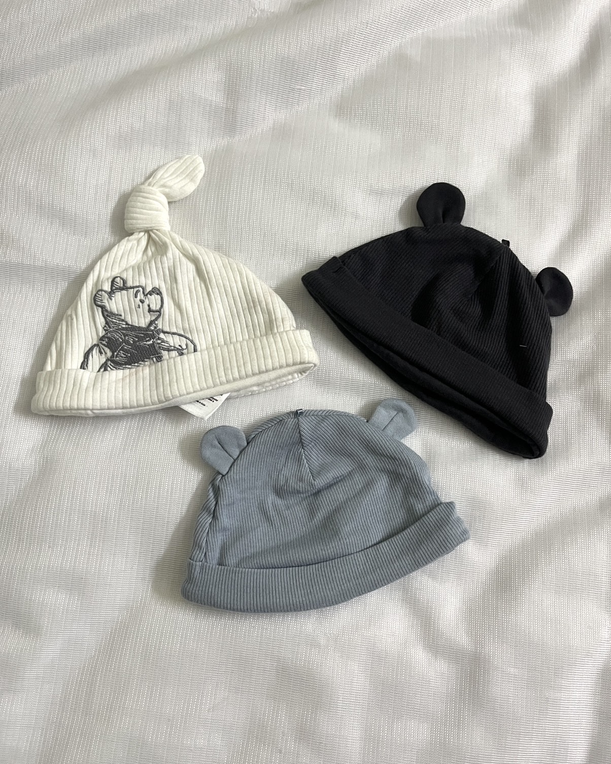 Newborn 3 piece cap