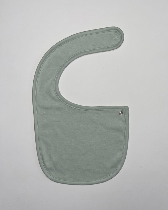 Sage green bib
