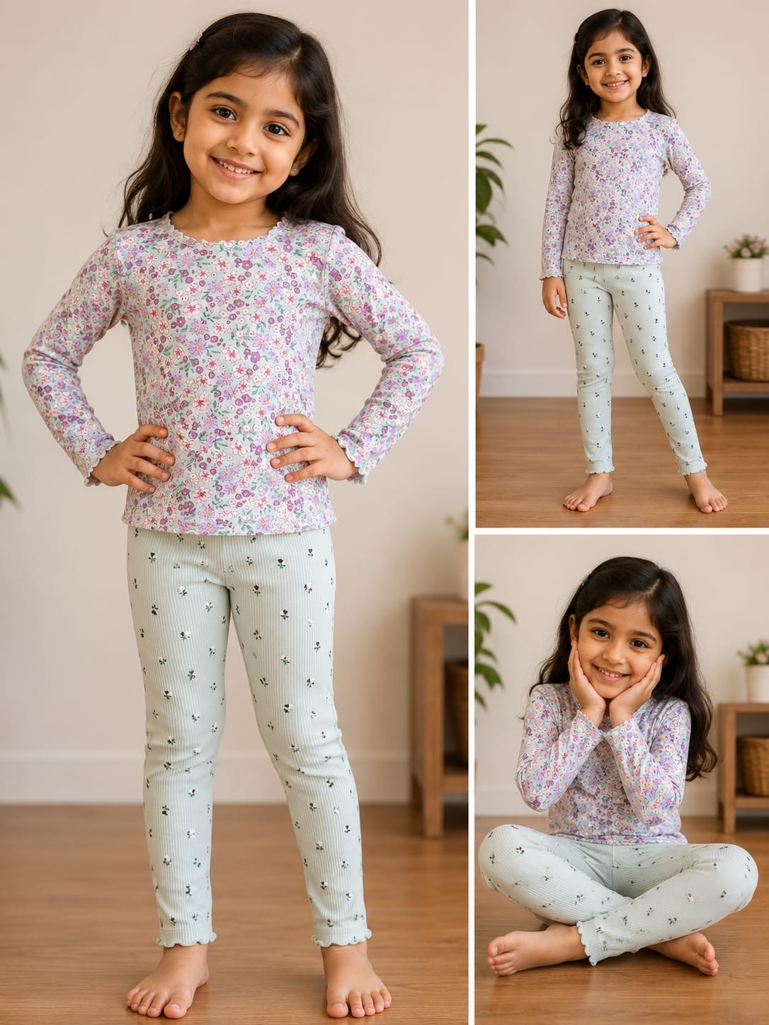 Flower garden co-ord set