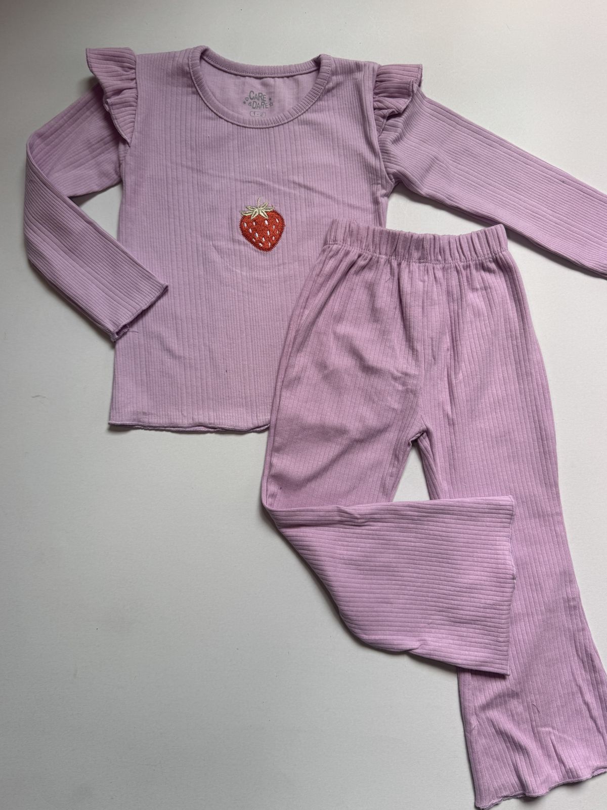 Lilac embroidered co-ord