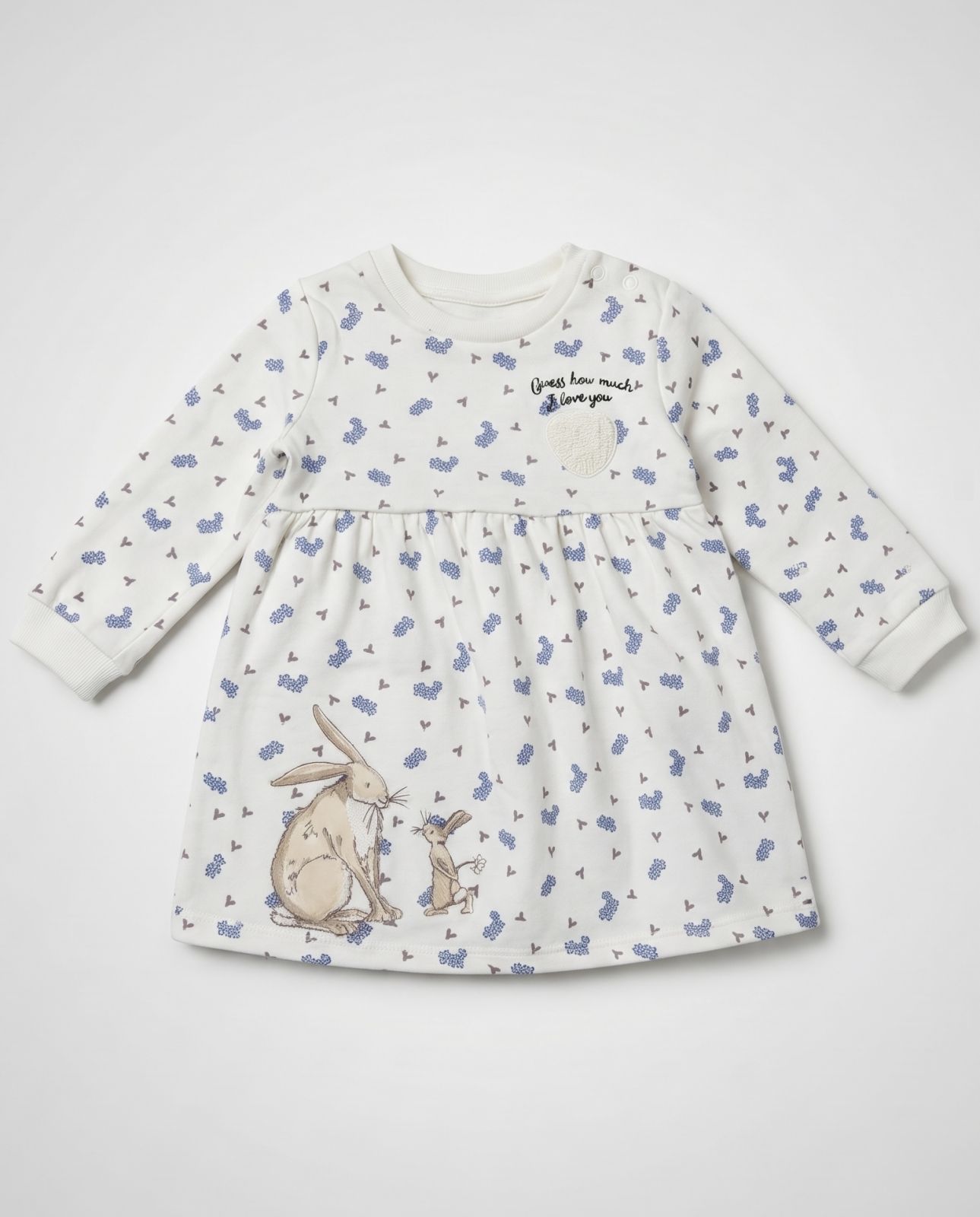 Bunny floral loopknit frock