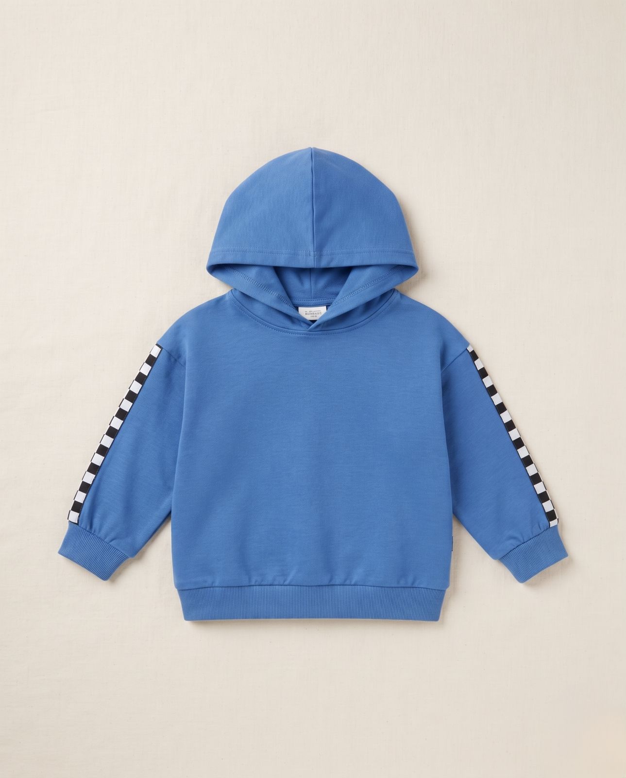Blue hoodie
