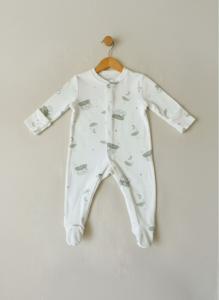 Soft button sleepsuit ☁️