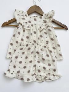 white muslin co-ord set