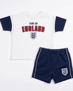 come on England shorts co-ord set