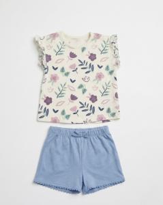 floral shorts co-ord set