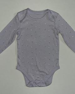 lavender tiny floral bodysuit