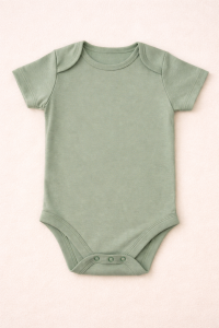 plain green bodysuit