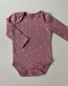 purple floral bodysuit