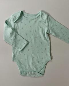 aqua blue floral bodysuit