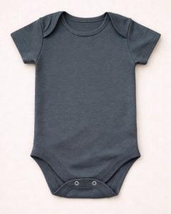 plain dark grey bodysuit