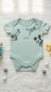 Blue Mickey bodysuit