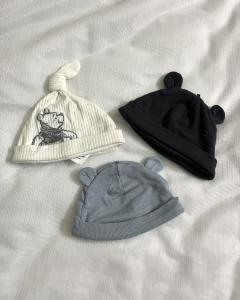 Newborn 3 piece cap