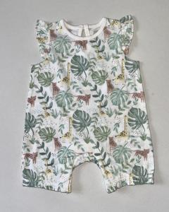 Safari half romper