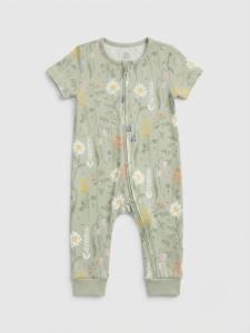 Half sleeve romper