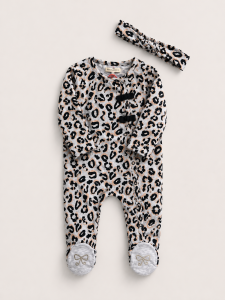 Cheetah sleepsuit