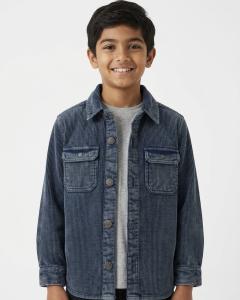 Corduroy over shirt