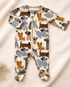 Organic cotton sleepsuit