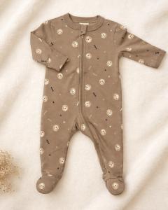 Organic cotton sleepsuit