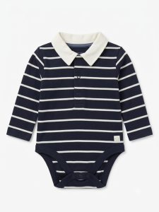 Black collar onsie