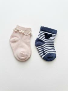 3-6 months socks (2 set)
