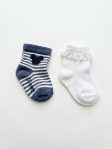 3-6 months socks (2 set)