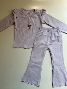 Lilac 🍓embroidered co-ord