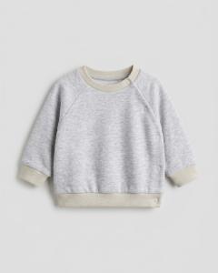 Plain grey sweatshirt