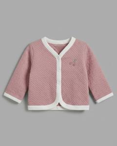 Vintage quilted cherry sweatshirt