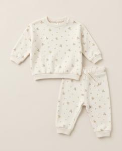 Tiny floral winter co-ord