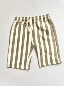 Brown stripes baggy pant