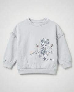Powder blue Minnie sweatshirt