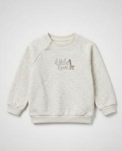 Little love embroidered sweatshirt