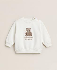Cuddle mode sweatshirt